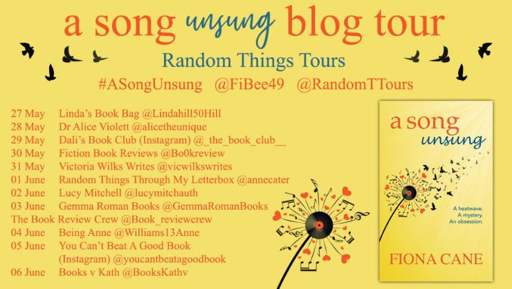 A Song Unsung blog tour banner