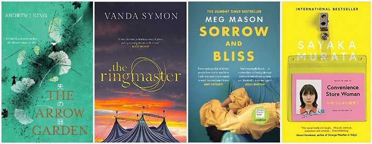 The Arrow Garden, The Ringmaster, Sorrow and Bliss, Convenience Store Woman