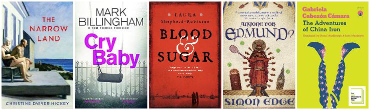 The Narrow Land, Cry Baby, Blood & Sugar, Anyone for Edmund?, The Adventures of China Iron