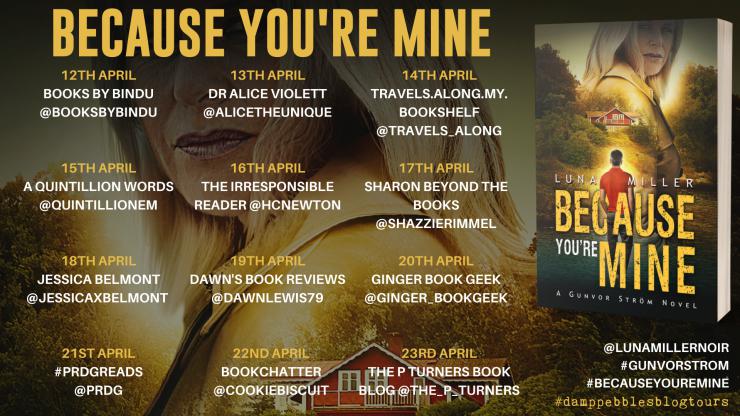 Because You're Mine blog tour banner