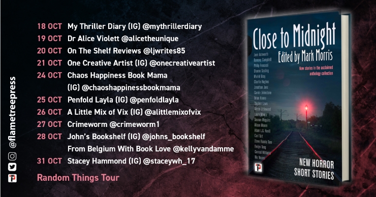 Close to Midnight blog tour banner