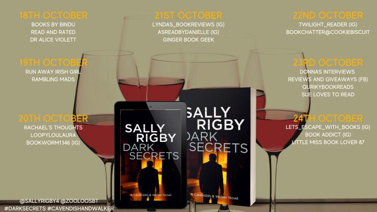 Dark Secrets blog tour banner