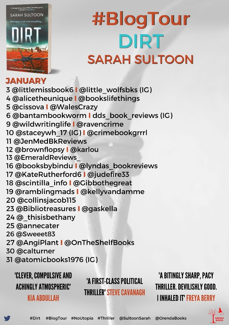 Dirt blog tour banner