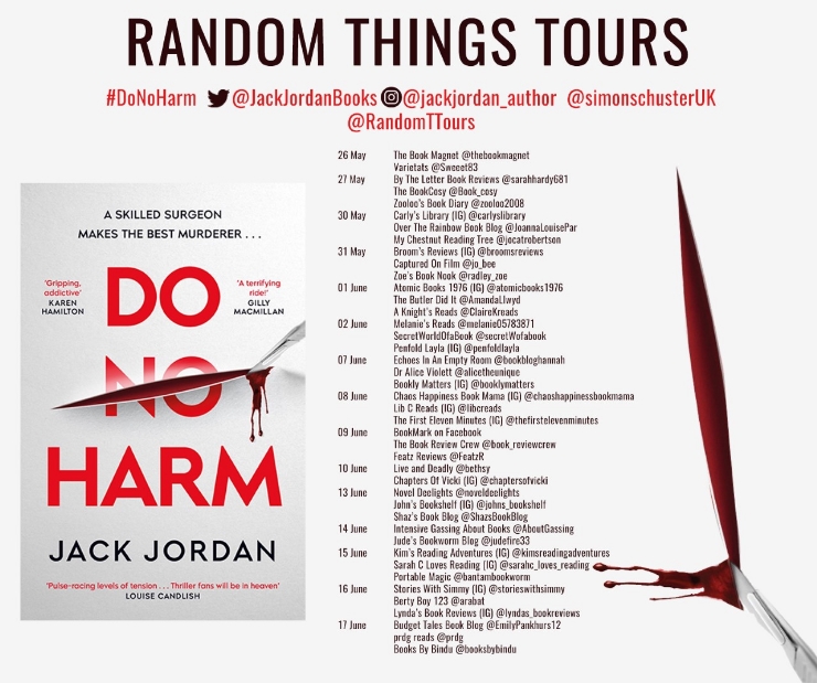 Do No Harm blog tour banner