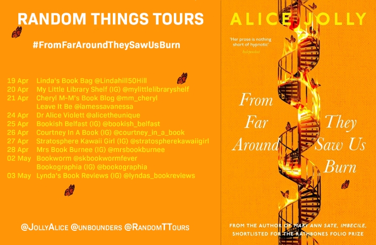 Blog tour: From Far Around They Saw Us Burn by Alice Jolly