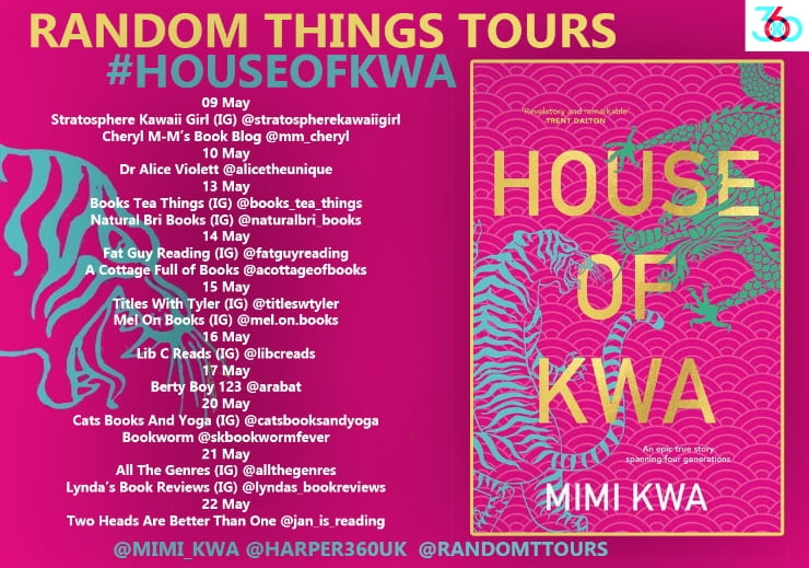 House of Kwa blog tour banner