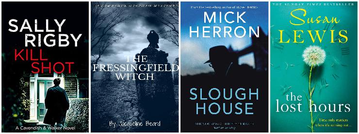 Kill Shot, The Fressingfield Witch, Slough House, The Lost Hours