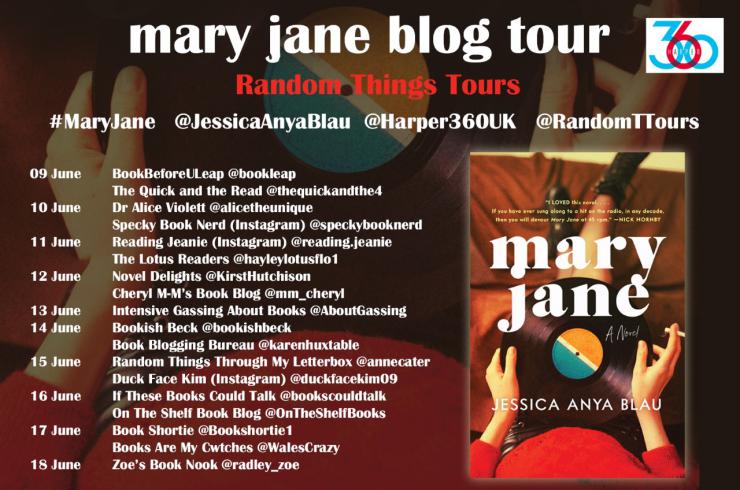 Mary Jane blog tour banner