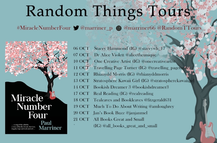 Miracle Number Four blog tour banner