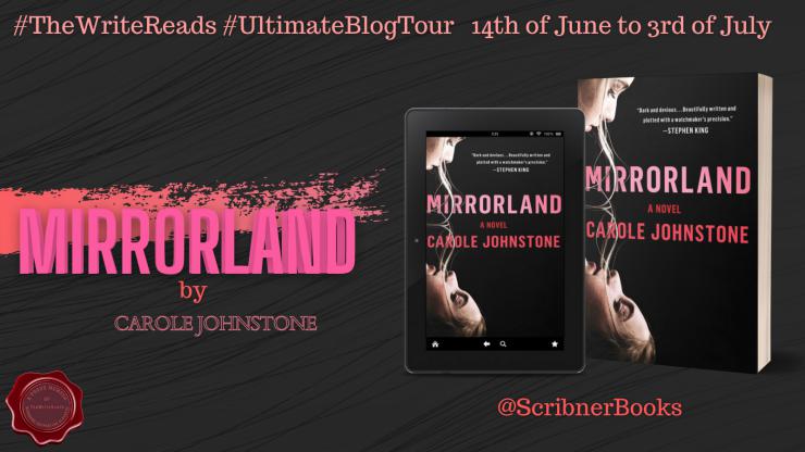 Mirrorland blog tour banner