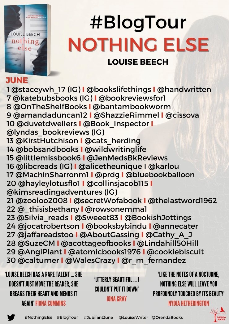 Nothing Else blog tour banner