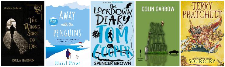 The Wrong Sort to Die, Away with the Penguins, The Lockdown Diary of Tom Cooper, Six Feet Under, Sourcery