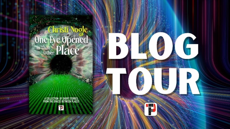 One Eye Opened in That Other Place blog tour banner