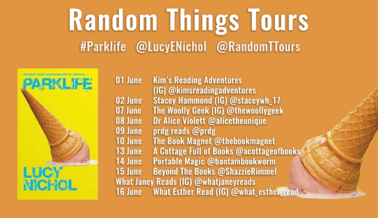 Parklife blog tour banner