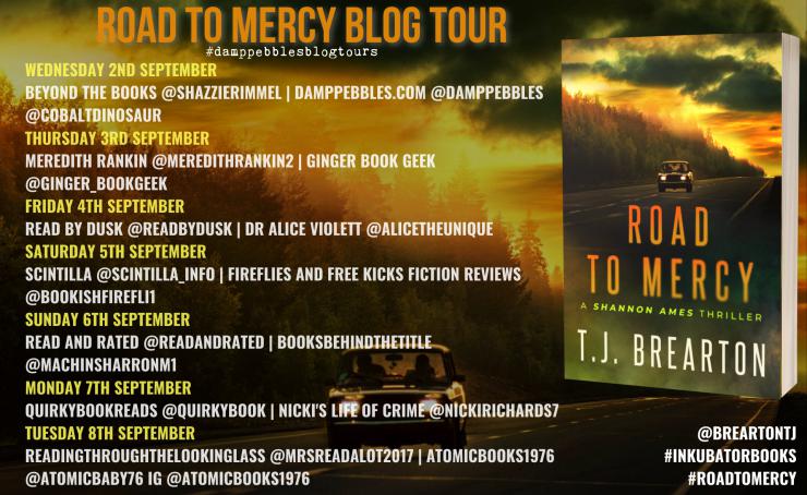 Road to Mercy blog tour banner