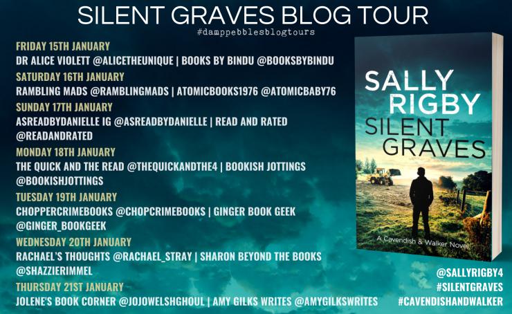 Silent Graves blog tour banner