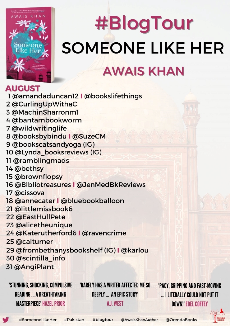 Someone Like Her blog tour banner