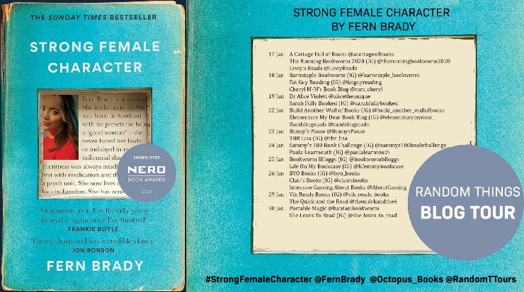 Strong Female Character blog tour banner