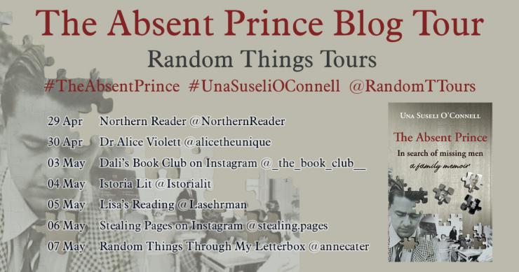 The Absent Prince blog tour banner