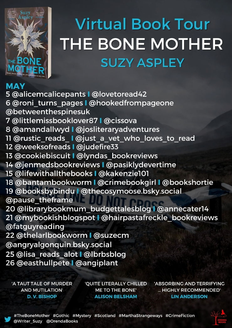 The Bone Mother blog tour banner