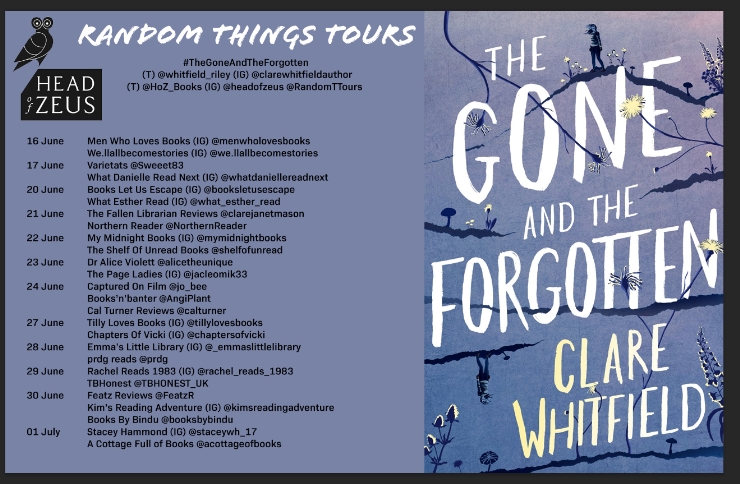 The Gone and the Forgotten blog tour banner