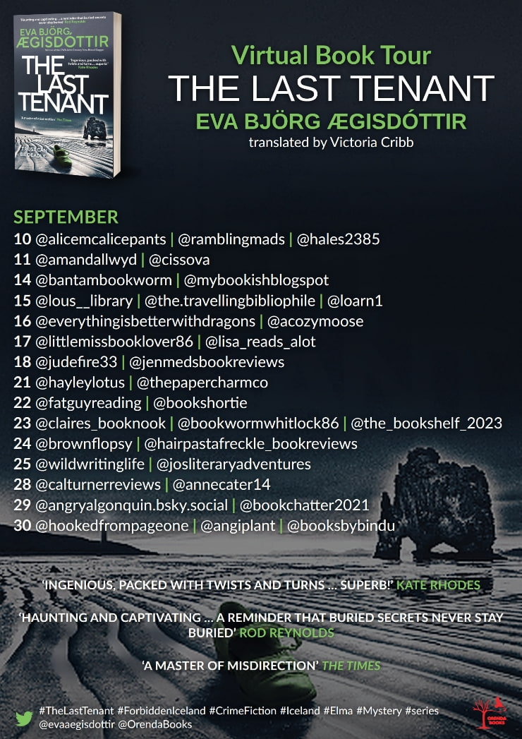 The Last Tenant blog tour banner