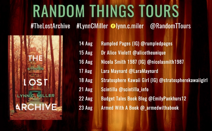The Lost Archive blog tour banner