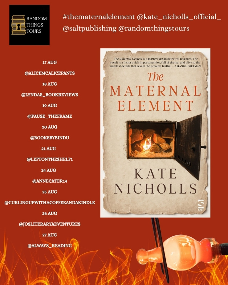 The Maternal Element blog tour banner