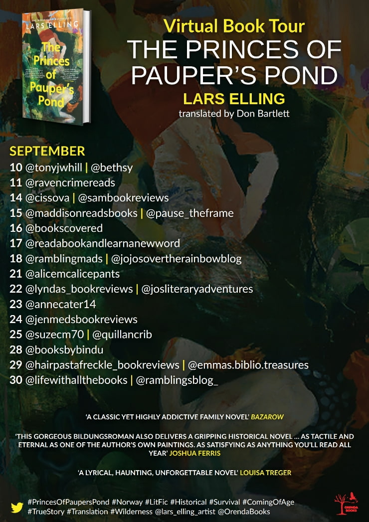 The Princes of Pauper's Pond blog tour banner