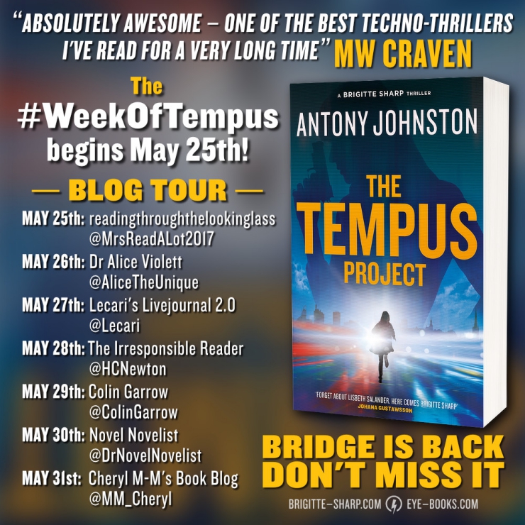 The Tempus Project blog tour banner