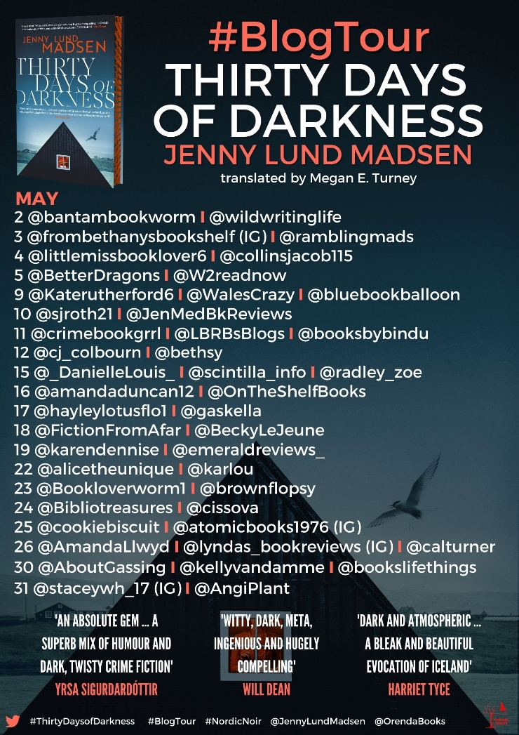 Thirty Days of Darkness blog tour banner