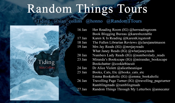 Tiding blog tour banner