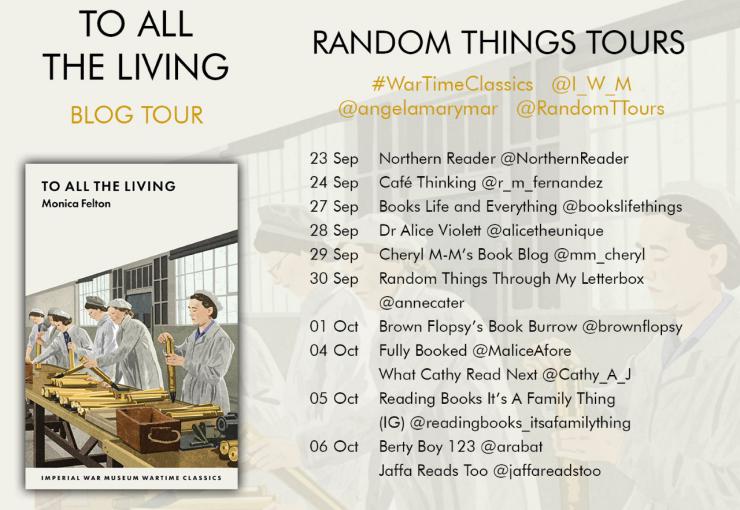 To All the Living blog tour banner