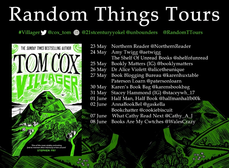 Villager blog tour banner