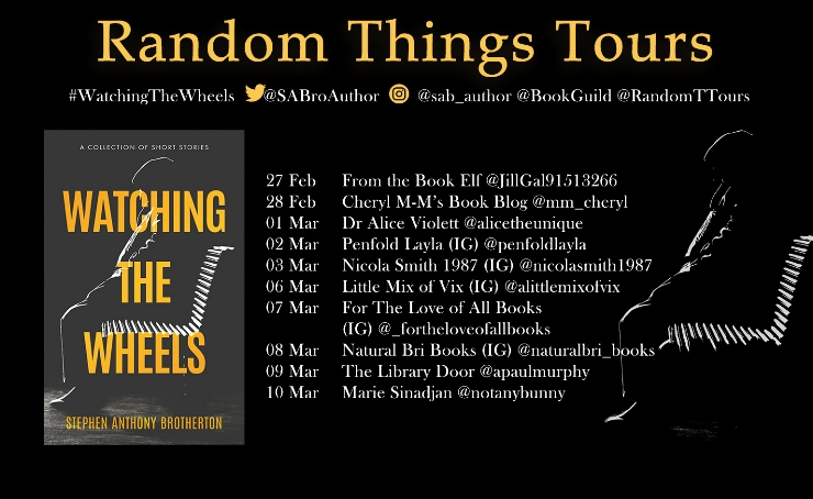 Watching the Wheels blog tour banner