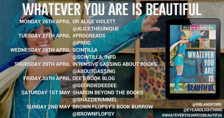 Whatever You Are is Beautiful blog tour banner