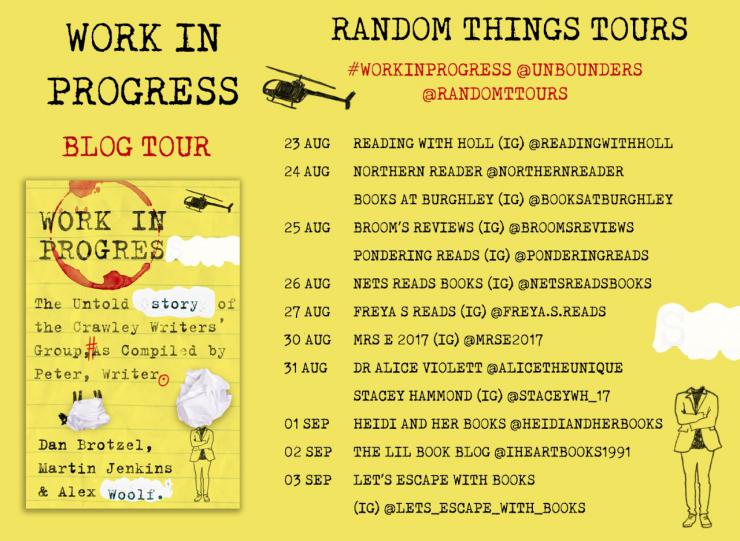 Work in Progress blog tour banner